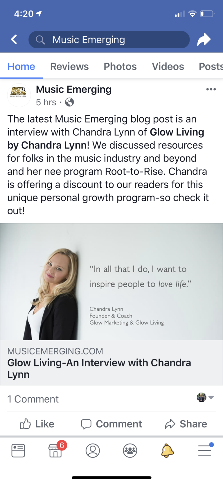 Music Emerging Blog Interviews Chandra Lynn