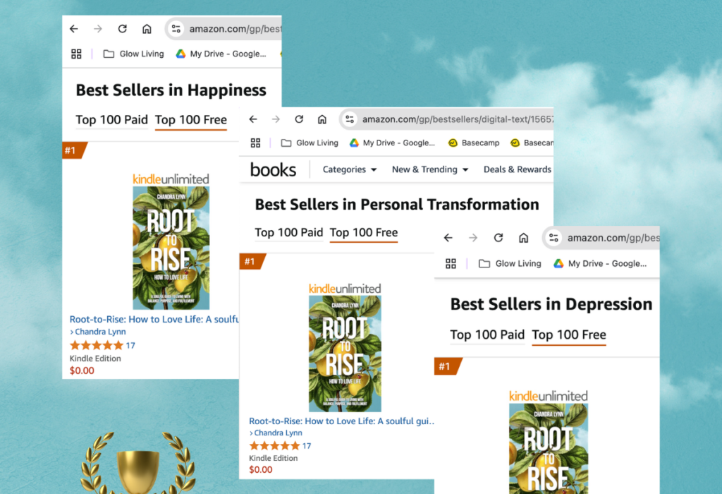 Root-to-Rise Hits #1 on Amazon!