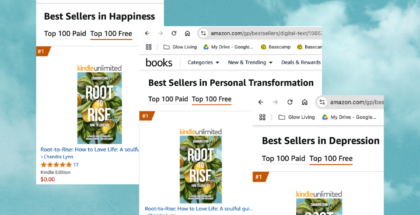 Root-to-Rise #1 on Amazon